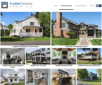 Fluentdesigngroup.net(Architectural Design & Structural Engineering) Screenshot