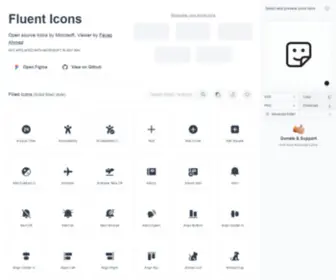 Fluenticons.co(fluenticons) Screenshot