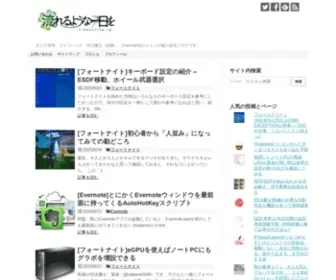 Fluentlife.jp(流れるような一日を) Screenshot