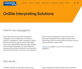 Fluentls.com(Fluent Language Solutions) Screenshot