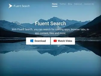 Fluentsearch.net(Fluent Search) Screenshot