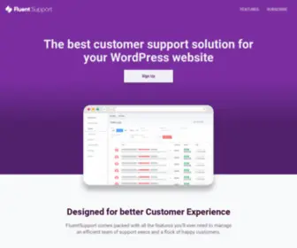 Fluentsupport.com(Fluent Support) Screenshot