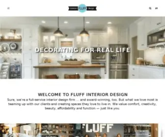 Fluffinteriordesign.com(Fluff Interior Design) Screenshot