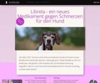 Fluffology.de(Fluffology, ein Hundeblog) Screenshot