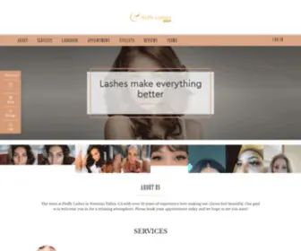 Fluffylashstudio.com(Fluffy Lashes Studio) Screenshot