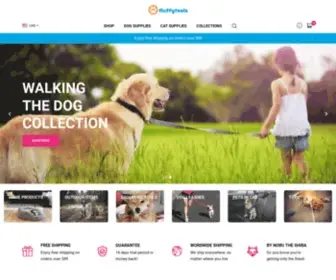 Fluffytools.com(FluffyTools Creative Cat and Dog Products) Screenshot