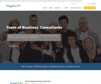 Flugelsoft.com(Business Consulting Team) Screenshot