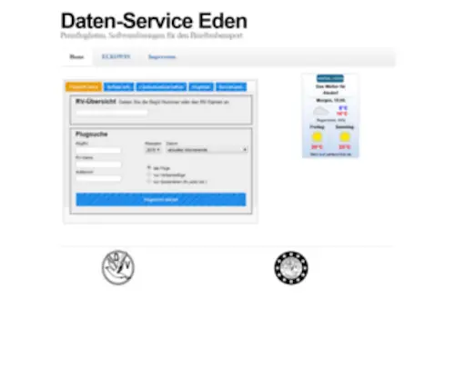 Flugexplorer.de(Daten-Service Eden) Screenshot