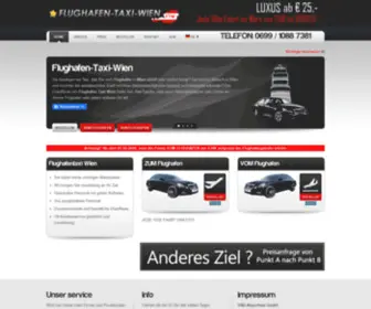 Flughafen-Taxi-Wien.at(Flughafentaxi Wien) Screenshot