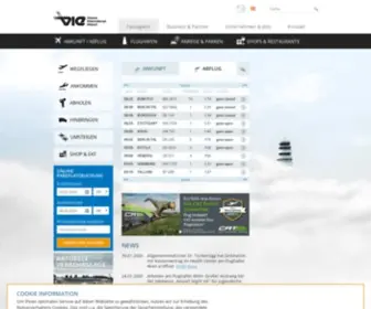 Flughafen-Wien.at(Flughafen Wien) Screenshot