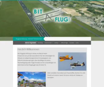 Flugplatz-Bitburg.de(Bit Air Flug GmbH) Screenshot