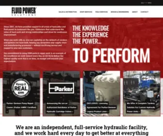 Fluid-Power-Solutions.com(Hydraulic Repair) Screenshot