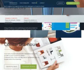 Fluidbook.com(La solution Premium de catalogue interactif) Screenshot