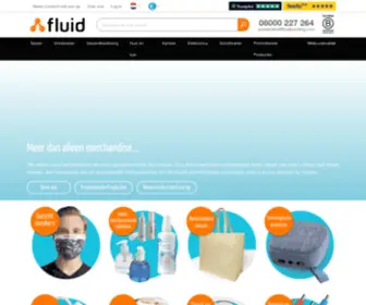 Fluidbranding.nl(Startpagina) Screenshot