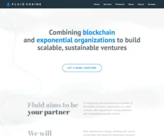 Fluidchains.com(FLUID CHAINS) Screenshot