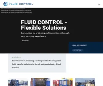 Fluidcontrol.no(Fluid Control) Screenshot