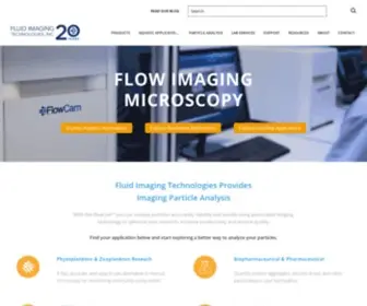 Fluidimaging.com(Fluid Imaging Technologies) Screenshot