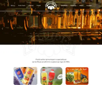 Fluidi.net(Beverage & Soft Drinks Company) Screenshot