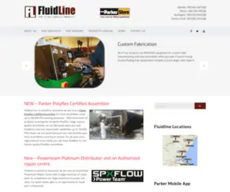 Fluidline.ca(Home) Screenshot