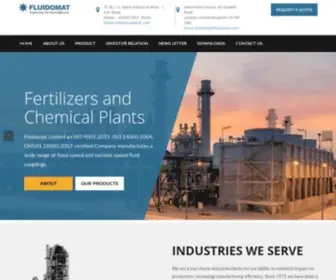 Fluidomat.com(Fluid Couplings manufacturers) Screenshot