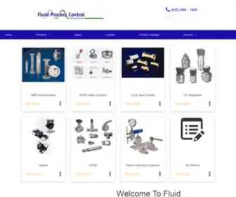 Fluidprocess.com(Fluid Process Control Corporation) Screenshot