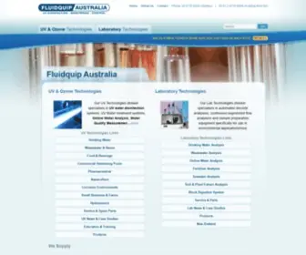 Fluidquip.com.au(Fluidquip UV Water Disinfection) Screenshot