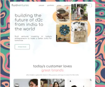 Fluidvc.in(A Micro VC Fund for Early Stage Startups) Screenshot