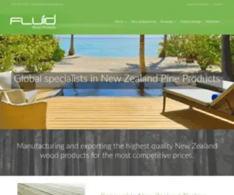 Fluidwoodproducts.co.nz(Fluid Wood Products) Screenshot