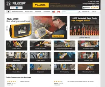 Fluke-Direct.com(Test & Measurement Tools) Screenshot