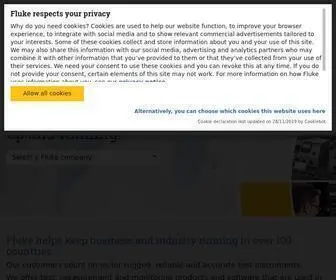 Fluke.com(Fluke Corporation) Screenshot