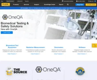 Flukebiomedical.com(Biomedical Test Equipment) Screenshot