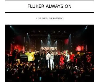 Flukeralwayson.com(LIVE LIFE LIKE LUNATIC) Screenshot