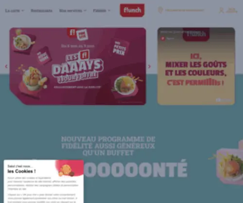 Flunch.fr(Restaurants flunch) Screenshot
