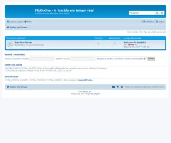 Fluonline.com.br(Início) Screenshot