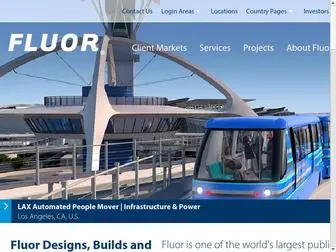 Fluor.com(Global Engineering and Construction Company) Screenshot