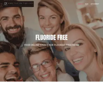 Fluoride-Free.com(Your Online Source for Fluoride) Screenshot