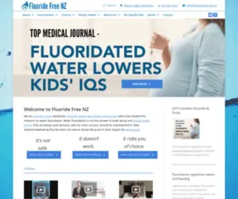 Fluoridefree.org.nz(Home Banners) Screenshot