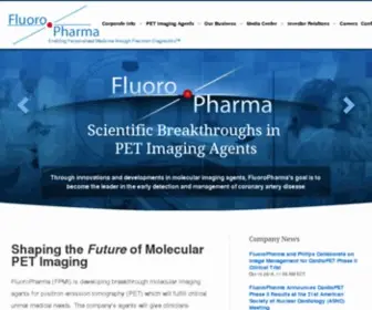 Fluoropharma.com(FluoroPharma Medical) Screenshot