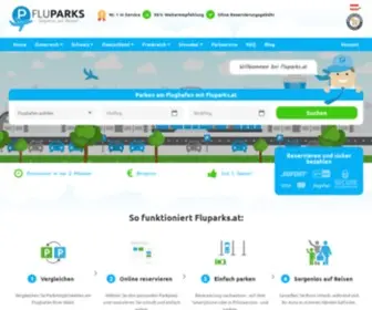 Fluparks.at(Parken am Flughafen) Screenshot