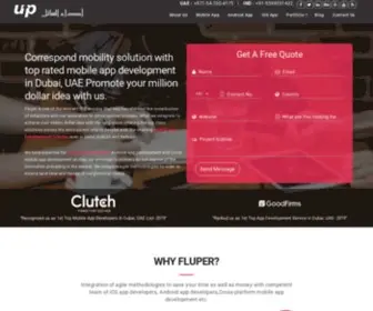 Fluper.ae(Leading Mobile App Development Company Dubai) Screenshot