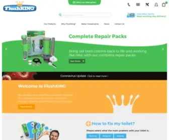 Flushking.co.uk(Toilet Repair & Toilet Flush Parts) Screenshot