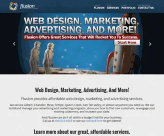 Flusion.com(Web Design) Screenshot