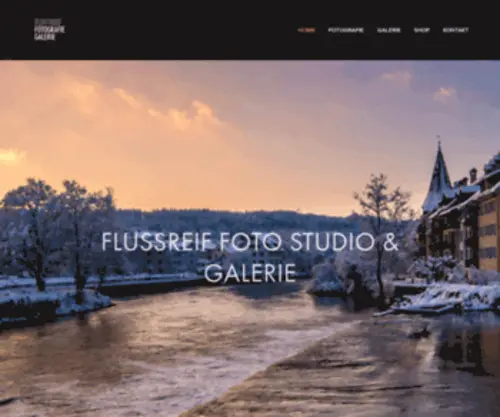 Flussreif.ch(Flussreif Foto Studio & Galerie) Screenshot