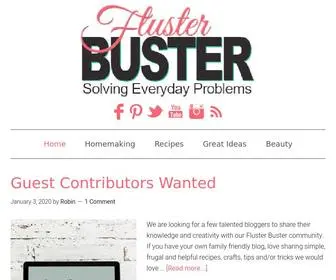 Flusterbuster.com(Fluster Buster) Screenshot