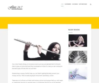 Flute247.com(Flute 24/7) Screenshot