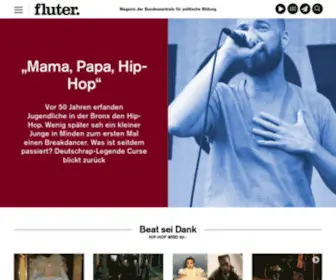 Fluter.de(Gesellschaft) Screenshot