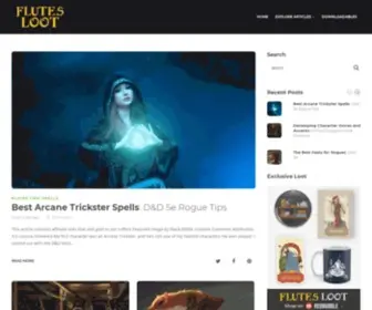 Flutesloot.com(Flutes Loot) Screenshot