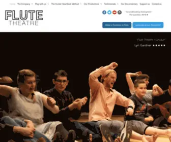 Flutetheatre.co.uk(Flute Theatre) Screenshot