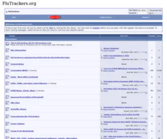 Flutrackers.org(Spanish) Screenshot