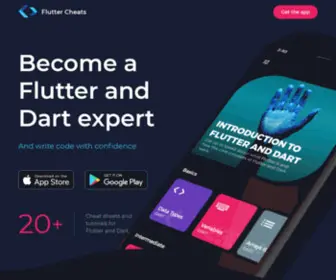 Flutter-Cheats.com(Become a flutter expert) Screenshot